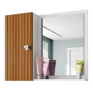 Armário espelheira gênova com porta