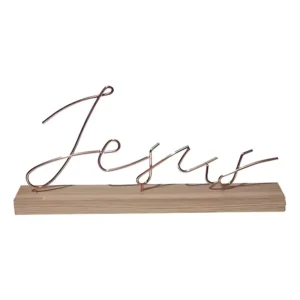 Enfeite de mesa “jesus” em mdf