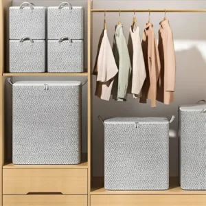Bolsa organizadora de roupas e edredom